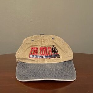 Vintage FBI Tour Washington D.C. Cap